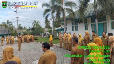 KA-DISBUNTANHORT SUMBAR, &LDQUO;PENTINGNYA PENERAPANAN PROFESIONALISME ASN (CORE VALUE BERAKHLAK)&RDQUO;